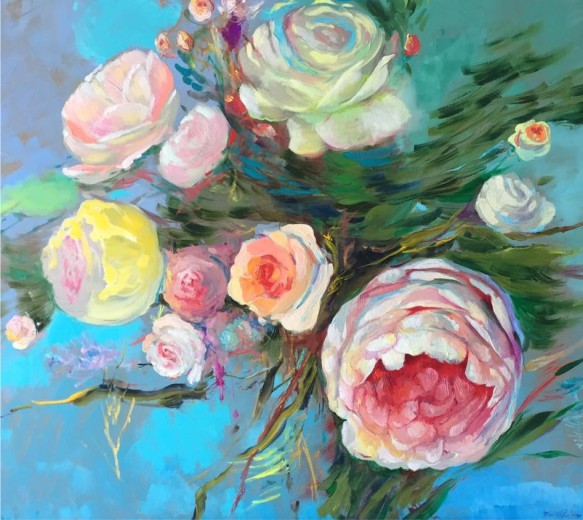 Marine Zuloyan, Paintings - Flowers, SCENT OF SPRING