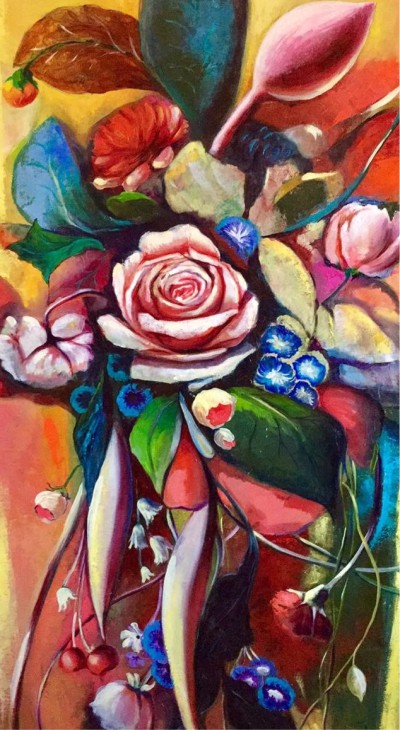 Marine Zuloyan, Paintings - Flowers, SPRING