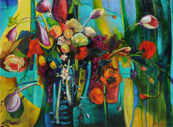 Marine Zuloyan, Paintings - Flowers, SPRING