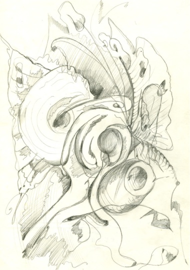 Marine Zuloyan, Drawings, SKETCH, BUTTERFLY