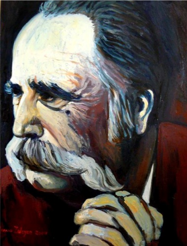 Mariné Zuloyan, Portraits, PORTRAIT DE WILLIAM SAROYAN