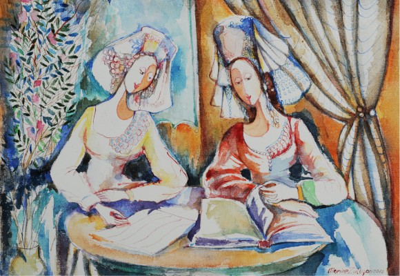 Marine Zuloyan, Watercolor, LECTURE